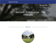 Tablet Screenshot of harlowesrv.com